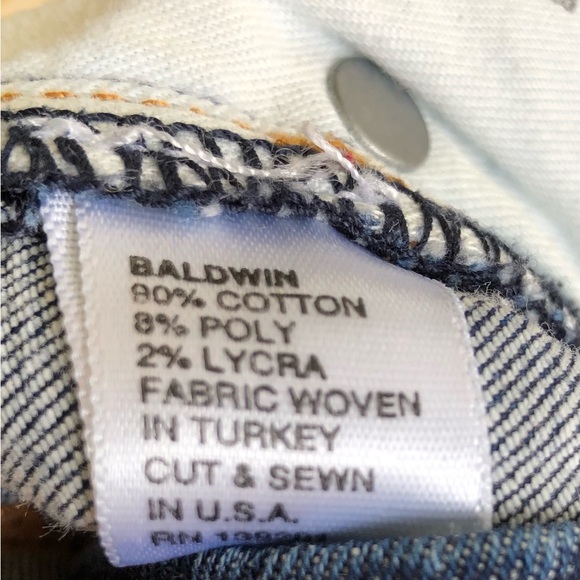 Baldwin Brand Jean Shorts Size 29 - Picture 7 of 8